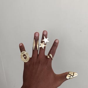 5 Brass Rings, Brass Rings, adjustable Brass Rings,Statement rings, jewelry, Wholesale brass rings, African jewelry,Brass Rings, Cuff Rings
