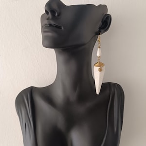 African Brass earrings, Wholesale earrings,Brass and bone earrings, African earrings, jewellery, Handmade earrings, statement earrings