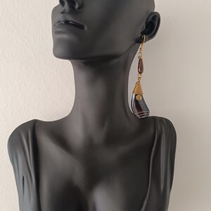 African Brass earrings, Wholesale earrings,Brass and bone earrings, African earrings, jewellery, Handmade earrings, statement earrings