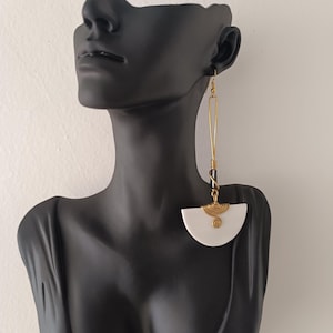 African Brass earrings, Wholesale earrings,Brass and bone earrings, African earrings, jewellery, Handmade earrings, statement earrings