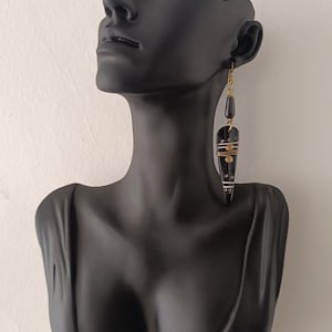 African Brass earrings, Wholesale earrings,Brass and bone earrings, African earrings, jewellery, Handmade earrings, statement earrings