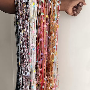 100 African Waist Beads, Beads, waistbeads, Multicoloured waist beads, Wholesale waist beads, chain beads,belly beads, slimming beads