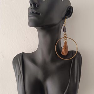 African Brass earrings, Wholesale earrings,Brass and bone earrings, African earrings, jewellery, Handmade earrings, statement earrings