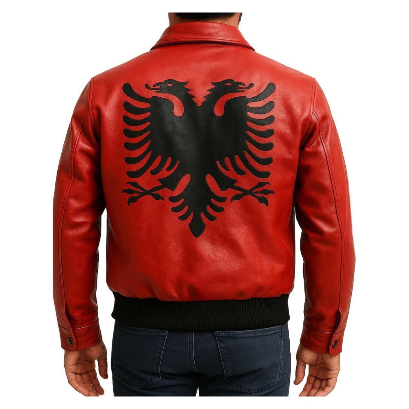 Bikerjacke Adler Lederjacke Herren Adler Lederjacke