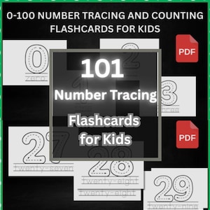 Lot de cartes flash pour enfants d'âge préscolaire | Flashcards Montessori pour tout-petits | École à la maison et éducation à imprimer pour les enfants