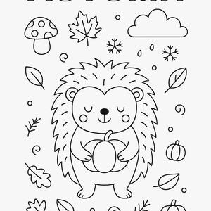 4 Seasons Coloring Pages for Kids – Spring, Summer, Autumn & Winter ...