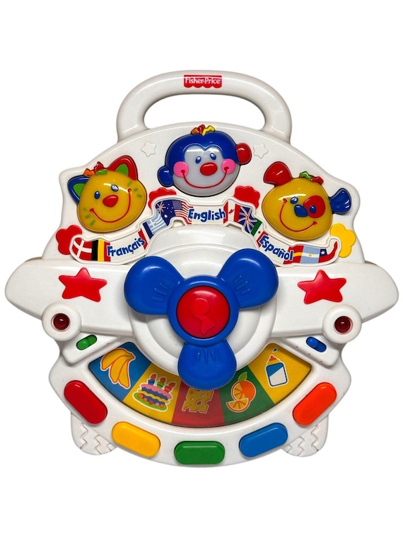 Vtg 2001 Fisher Price Talking Smartronics High Flyin Languages