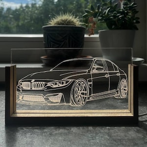 LED Night Lamp, Cars, Table or Desk Lamp, Room Decoration.