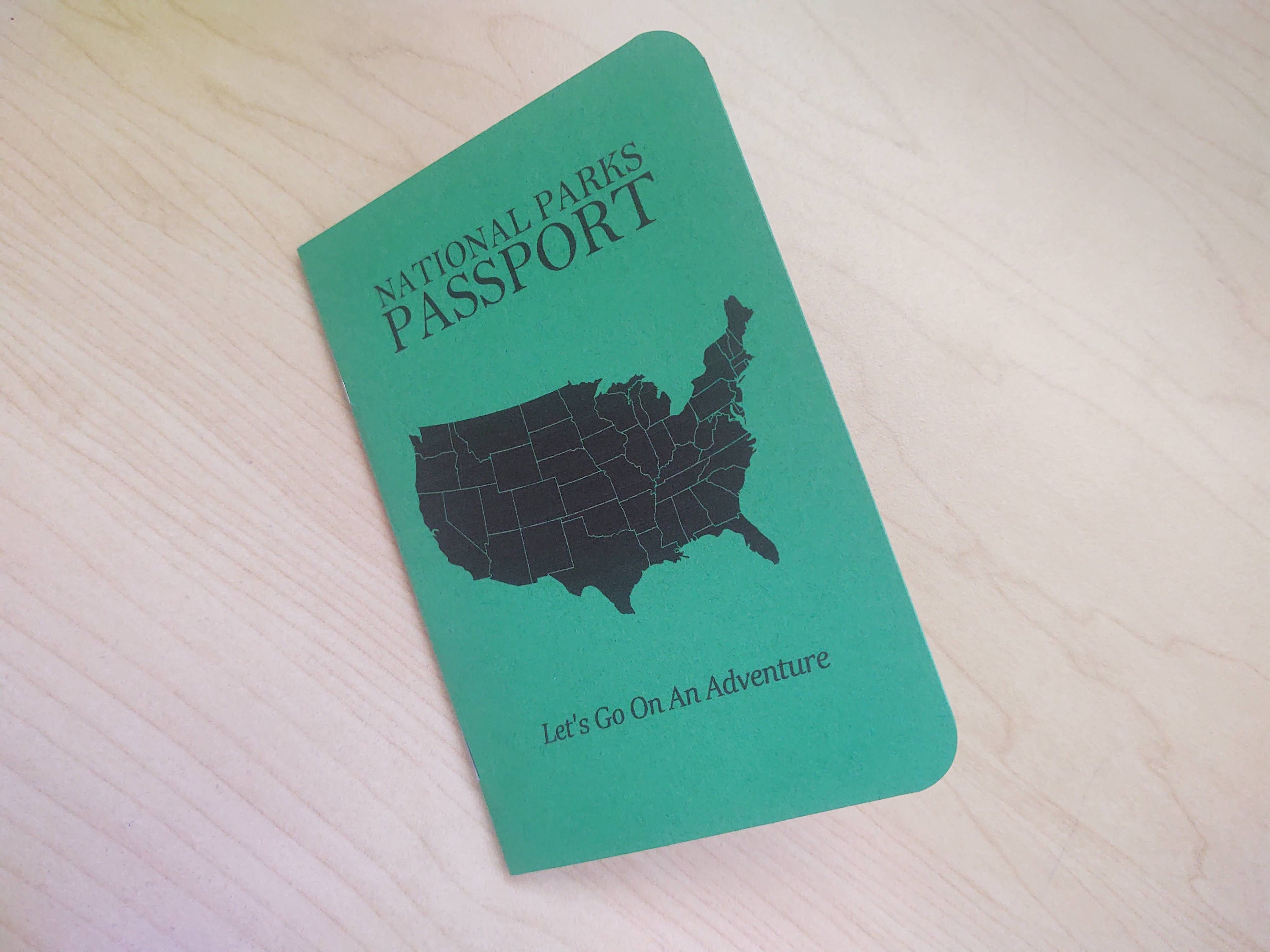 Printable National Parks Passport Collect stamps 5x7 | Etsy