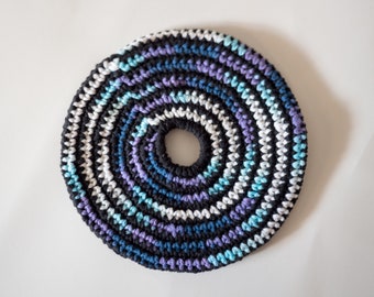 Crochet Flying Disc | Indoor Disc | Soft throwing disc | Ready to ship | Handmade