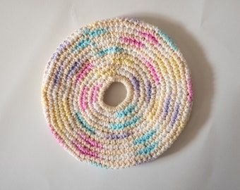 Crochet Flying Disc | Indoor Disc | Soft throwing disc | Ready to ship | Handmade