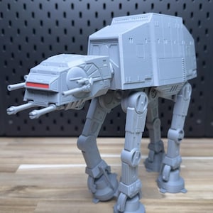 AT-AT Walker Prop Kit - 3D gedrucktes Star Wars inspiriertes Modell, 20 cm hoch