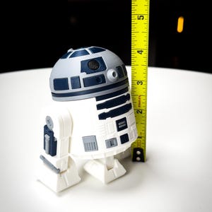 3D Printed R2-D2 Inspired Model Kit: Multicolor Prop Droid, 4-Inch