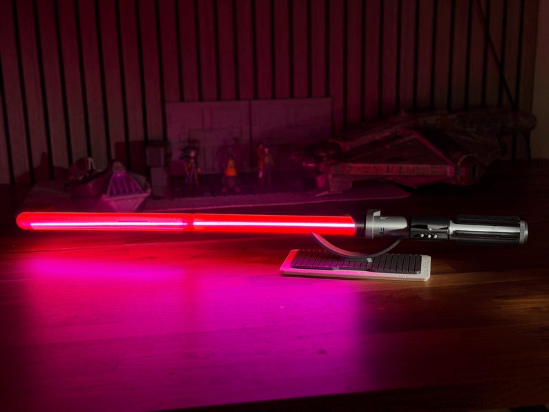 Darth Vader Lightsaber Prop – Red LED Display Saber with Dimmer, Cosplay Collectible image 5