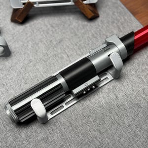Darth Vader Lightsaber Prop – Red LED Display Saber with Dimmer, Cosplay Collectible image 6