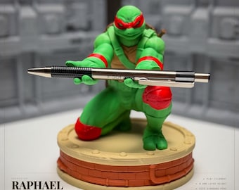 TMNT RAPHAEL Pen Holder – Ninja Turtle Desk Organizer, Collectible Decoration