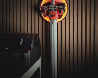 Réplica de la Espada de los Presagios inspirada en ThunderCats, espada de cosplay de tamaño real, pieza de colección fantástica.