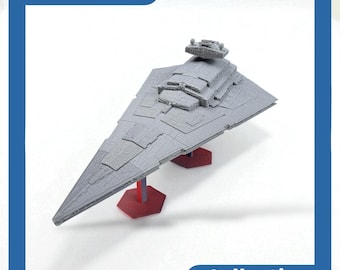 Star Destroyer Model Kit – Star Wars-Inspired Collectible Display Ship