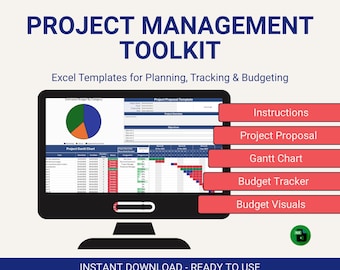 The Essential Project Management Toolkit – Excel Template Bundle