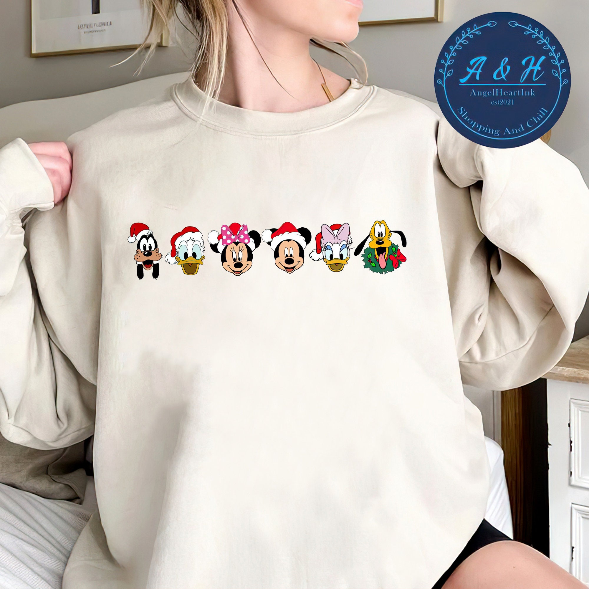 Discover Mickey's Very Merry Christmas Party 2022, Disney Mickey and Friends Sweatshirt
