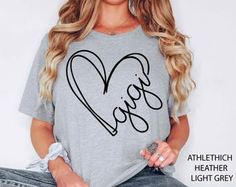GIGI Shirt, Personalized Gigi T-shirt, Grandma-life Shirt, Gigi Custom Shirt, Mother's Day Shirt, Gigi Tee, New Gigi Gift,Grandma Gift Shirt