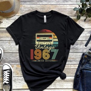 58th Birthday Shirt, 58 Years Of Being Awesome T-Shirt, 1967 Birthday Shirt, 58th Birthday Gift For Women, 58th Birthday Men Tee, 1967 Shirt
