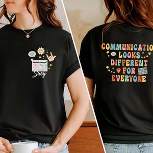 AAC SPED Teacher Inclusion Tshirt, Your Words Matter Shirt, Neurodiversity Bcba Slp OT Teachers Gift,Language Special Education,Words Matter