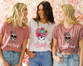 Bachelorette Party Shirts,Bride Or Die Shirt,Halloween Bachelorette Shirt,Till Death Do Us Party Shirt,Bachelorette Gifts, Bridal Party Gift