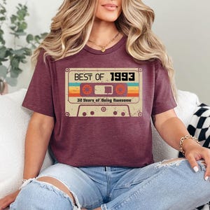 Best of 1993 Shirt, 1993 Shirt, 32nd Birthday Shirt, 32nd Birthday Gift, 32nd Birthday Gifts for Men, 32nd Birthday Gifts for Women,1993 Tee