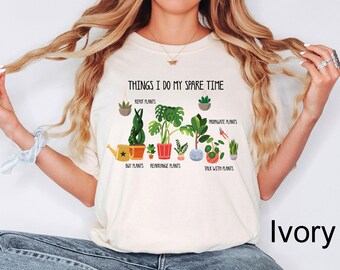 Comfort Colors® Plant Shirt, Gifts For Mom, Garden Gift, Plant Mom Gift, Botanical Shirt, Gardening Shirt,Plant Lover Shirt,Plant Lady Shirt