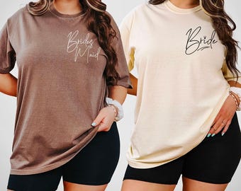 Comfort Colors® Bridesmaid Shirts, Bachelorette Shirts, Bridesmaid Proposal, Bachelorette Party Shirts, Bridal Party Shirt, Bridesmaid Gift