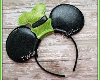 Goofy Hat Mouse Ears Headband - CUSTOM - Twincess Bowtique