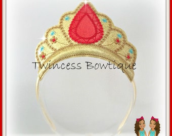 Princess E Crown Headband