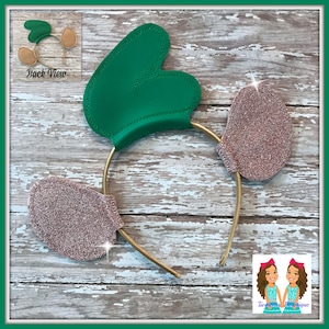 Gus Mouse Cinderella Headband Ears - Twincess Bowtique