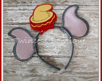 Dumbo Ears Headband- Twincess Bowtique - CUSTOM