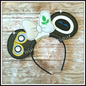 Walle Mouse Ears Headband - CUSTOM - Twincess Bowtique