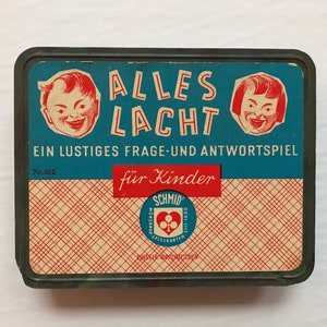 Vintage Alles Lacht Fur Kinder Playing Cards Set German Schmid