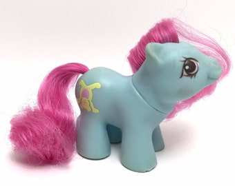 1980s My Little Pony Baby Shaggy mlp g1 80s Kids Toys Pony 1987 Retro Damaged