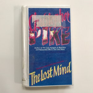 SALE 1995 Christopher Pike The Lost Mind Perma Bound Book for Teens Young Adults Perma Bound