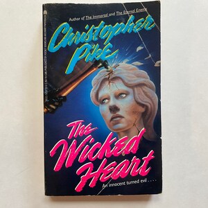 1993 Christopher Pike The Wicked Heart Paperback Book for Teens Young Adults Reading 90s Horror Mystery