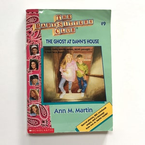 SALE The Babysitters Club #9 The Ghost at Dawns House Paperback Chapter Book