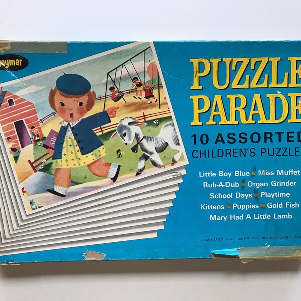 Jaymar Jigsaw Puzzle Etsy