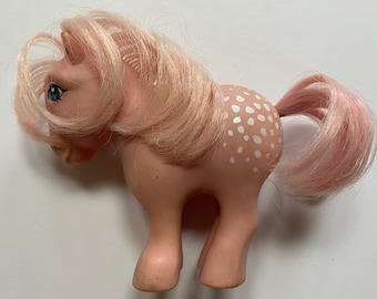 1980s My Little Pony Cotton Candy Pink G1 80s Kids Toys Cute