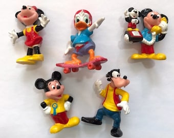 Disney PVC Figures Mickey Minnie Donald Mini Collectible Toys