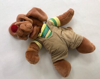 1981 wrinkles dog puppet