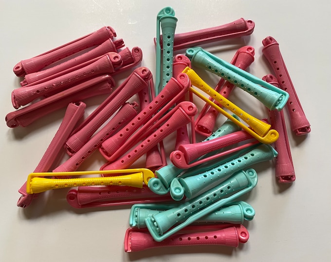 Vintage Swing Arm Perm Rods Hair Perming Ladies Hair Curling Tool