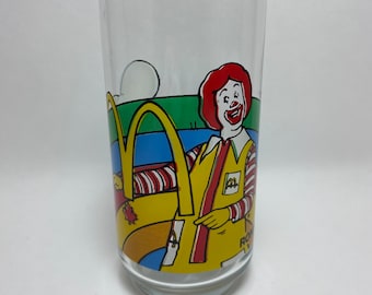 ヴィンテージ マクドナルド カナダ ガラスタンブラー - グリマス +