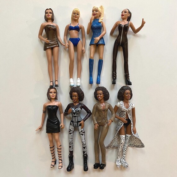 Spice Girls Dolls Lot 90s Kids Toys 6 Loose Figures Baby Posh Scary Etsy