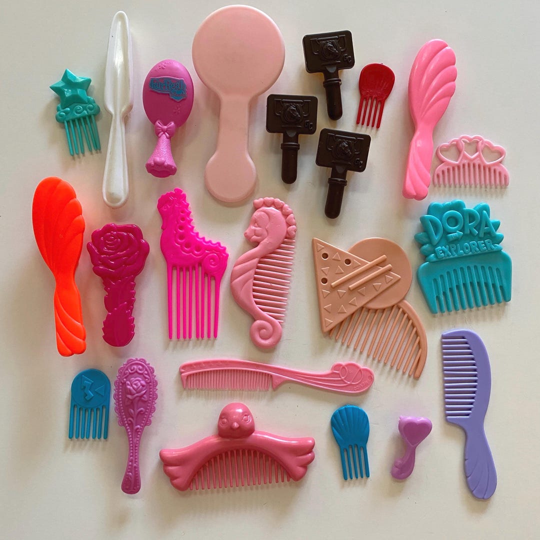 Doll Bushes and Combs Accessories 80s 90s RANDOM LOT - Etsy