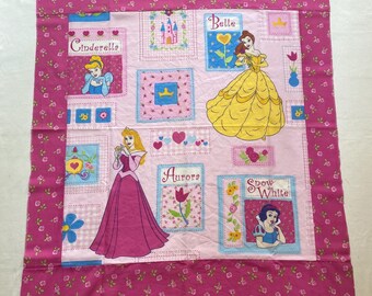 ★ ヴィンテージ フラットシーツ　ツインサイズ　ディズニープリンセス ヴィンテージ ディズニー プリンセス ツイン フラットシーツ